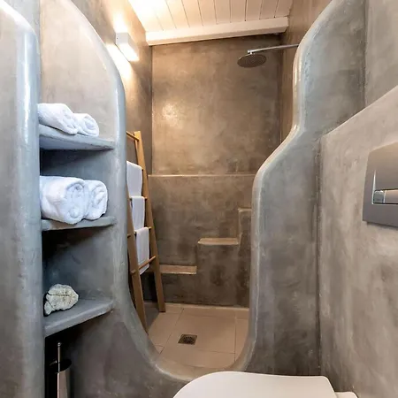 Luxury 1 Bedroom The Cobble Private Jacuzzi Private Terrace Naousa Villa